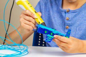 Modelo 3D con bolígrafo 3D