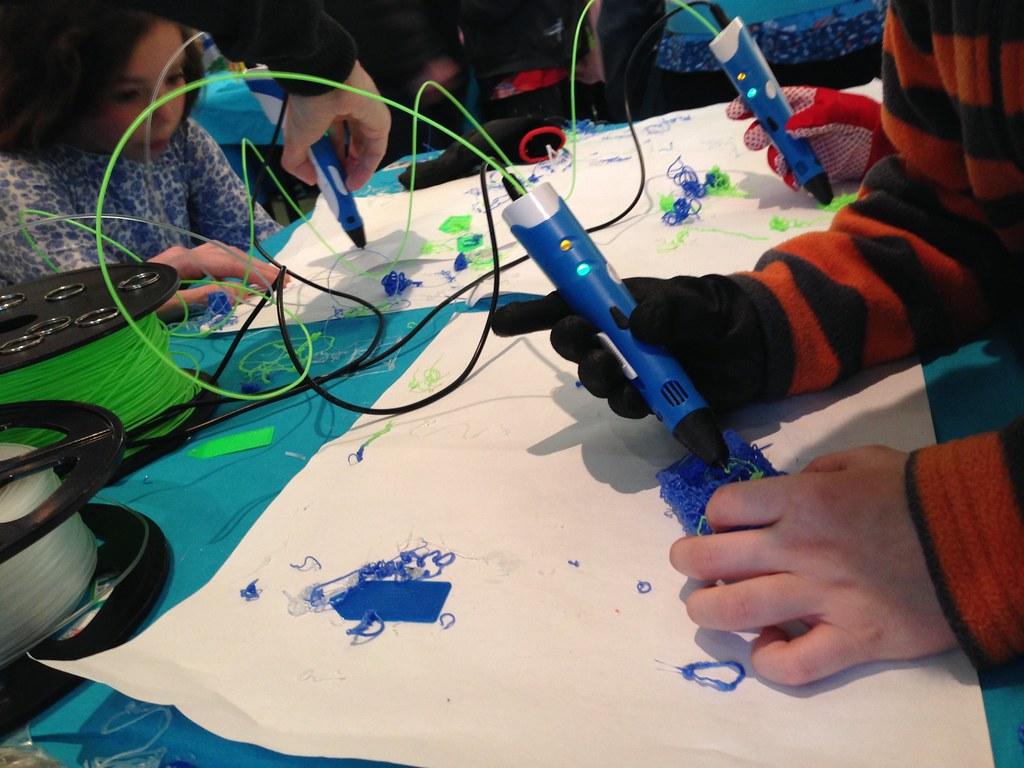ventajas de usar un bolígrafo 3D en la escuela